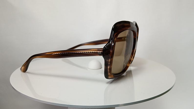 Lyxiga solglasögon rektangulära ASTOR Italien fyrkantiga överdimensionerade bild 7