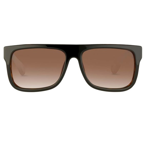 Linda Farrow Flat Top Sunglasses, 925 Sterling Silver, Ann