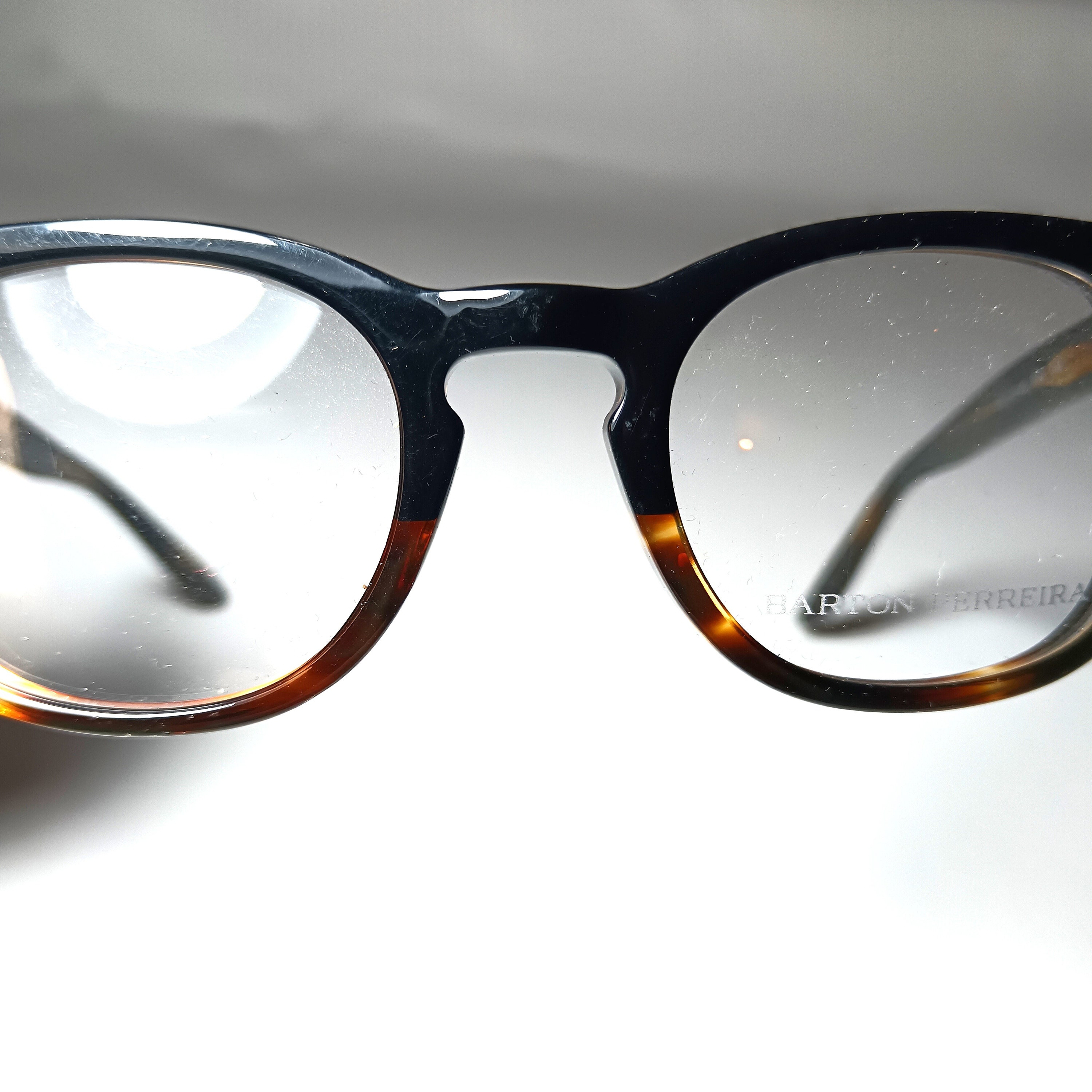 Barton Perreira Oval Eyeglasses, Dark Havana Tortoise Frames  display picture 2