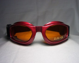 Picasol, sports goggles, ski, cycling, wrap around, men&#39;s, women&#39;s, unisex, NOS, hyper vintage