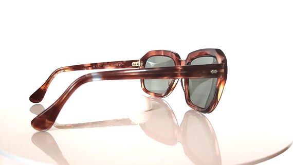 Sunglasses, rectangular, oval, tortoise, crystal … - image 9