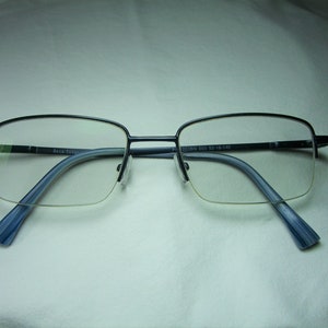 IFC, eyeglasses, Titanium, half rim, square, men's, women's, frames, hyper vintage image 8