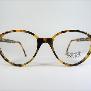 Look, eyeglasses, oval, frames, NOS, hyper vintage, very rare