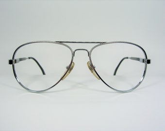 Bulova Platinum Edinburgh Eyeglasses Gold Square Frame 53-17  display picture 1