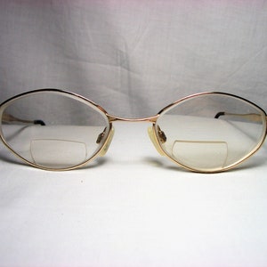 Metzler, bril, ovaal, rond, vergulde Titanium, mannen, vrouwen, frame, fijne vintage