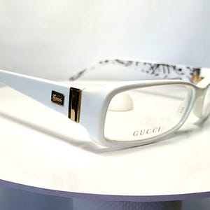 Glasögon, GUCCI, rektangulära, bågar, New Old Stock, super vintage, sällsynta