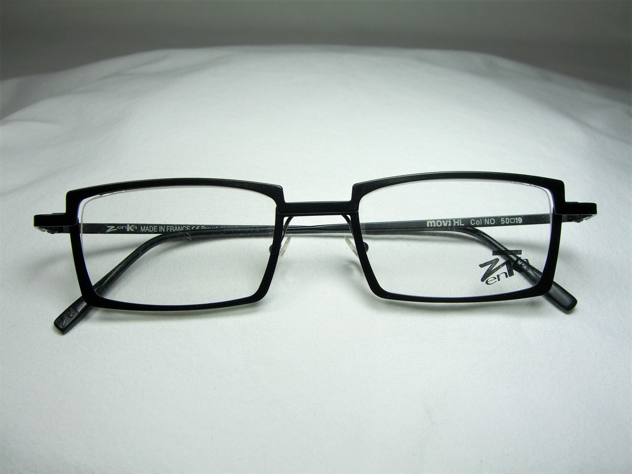 Zenka Eyeglasses Titanium Alloy Square Oval Frames - Etsy