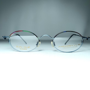 Eyeglasses, frames, Neostyle, Panto, Titanium, oval, New Old Stock, ultra vintage, very rare