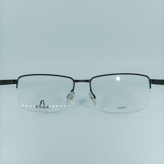Rodenstock, eyeglasses, Titanium, half rim, squar… - image 6