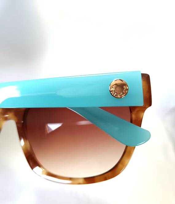 Sunglasses TALBOT rectangular oval New Old Stock … - image 11