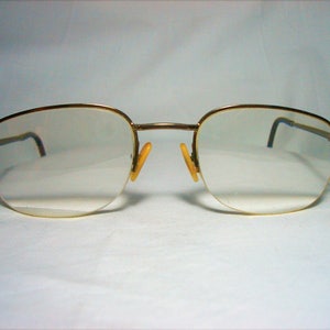 Louis Feraud Paris, eyeglasses frames, half rim, vintage.