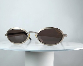 Sunglasses KENZO Titanium alloy oval iconic frames New Old Stock