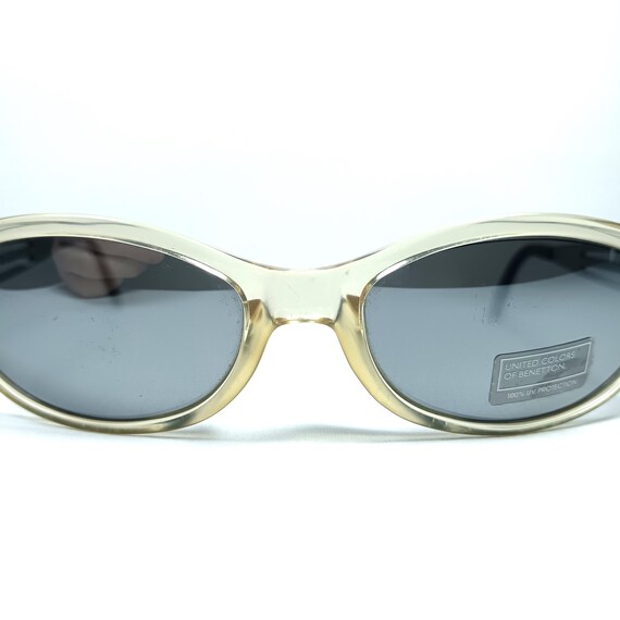 Occhiali da sole, Benetton, ovali, Cat Eye, Jackie O, montature