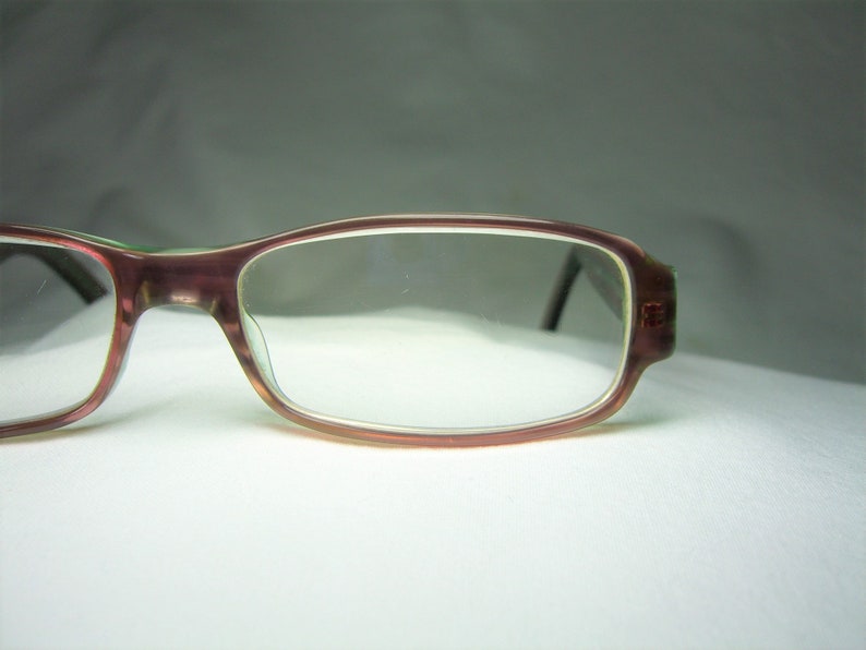 Giorgio Armani, eyeglasses, square, oval, frames, men's, women's, ultra vintage image 2