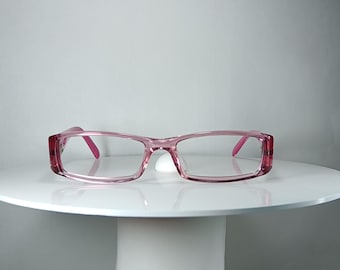 Eyeglasses VOGUE square oval frames iconic fuchsia New Old Stock rare