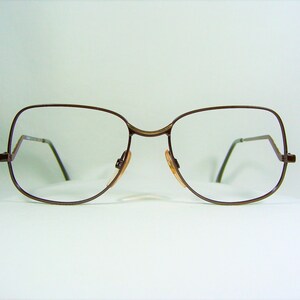 Metalline, eyeglasses, square, oval, frames, women&#39;s, NOS, ultra-vintage, rare