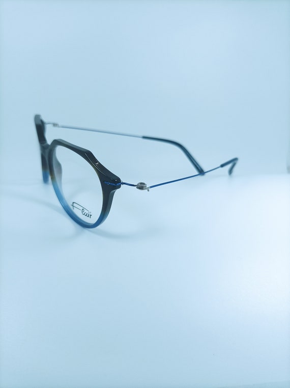 Flair, eyeglasses, crown panto, round,  frames, N… - image 4