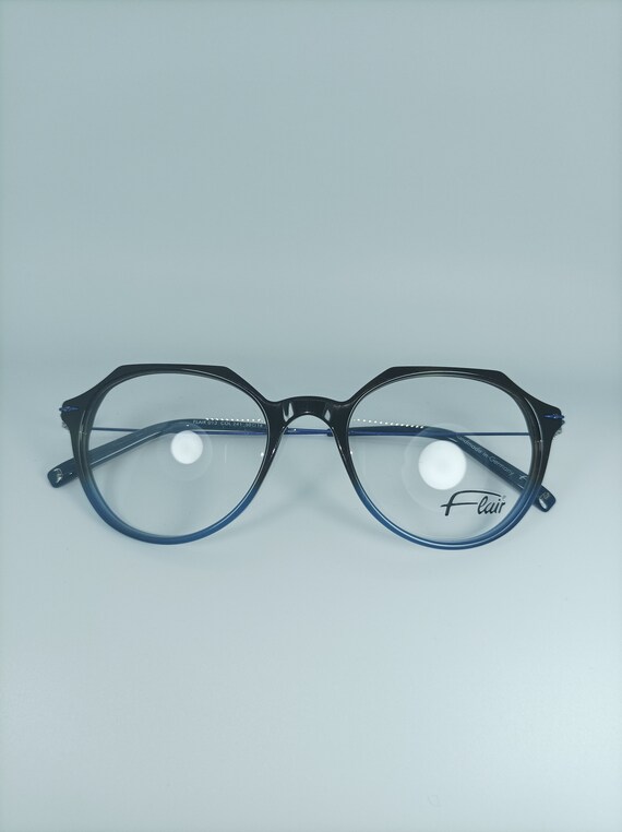 Flair, eyeglasses, crown panto, round,  frames, N… - image 9