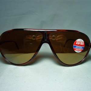 Aviator, sunglasses, oval, men&#39;s, women&#39;s, unisex, NOS, hyper vintage