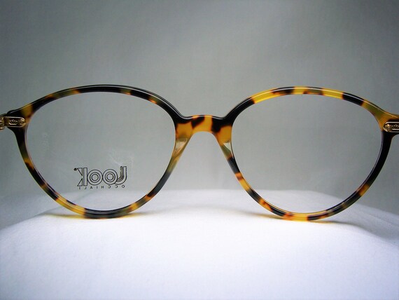 Look, eyeglasses, oval, frames, NOS, hyper vintag… - image 9