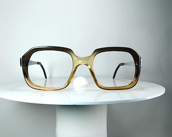 Luxury eyeglasses MARWITZ frames rectangular oval chunky iconic vintage unique