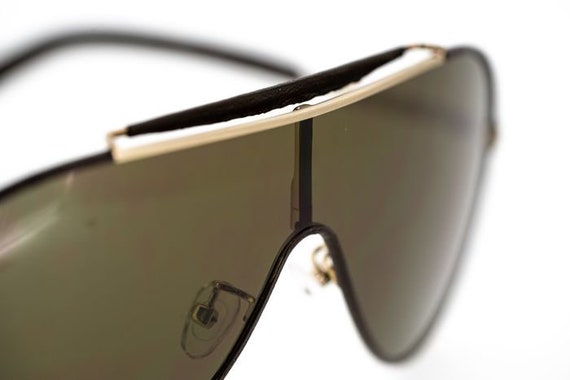 Linda Farrow, luxury sunglasses, Ultra Aviator Le… - image 5