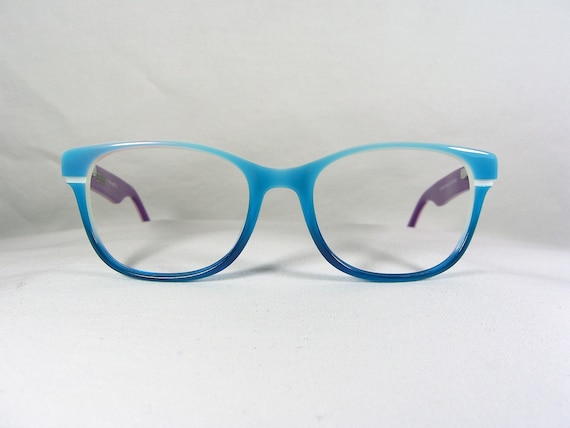 Accessoires Zonnebrillen & Eyewear Brillen NOS Vintage jaren '80 blauwe schildpad lichtgewicht heldere vierkante bril frames dames Silhouette M 1792 20 C 2344 