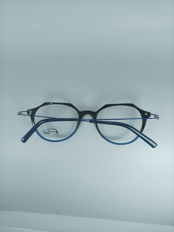 Flair, eyeglasses, crown panto, round,  frames, N… - image 10