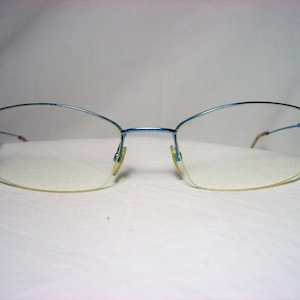Air Light France, eyeglasses, Titanium, half rim, oval, square, men's, women's, frames, super vintage