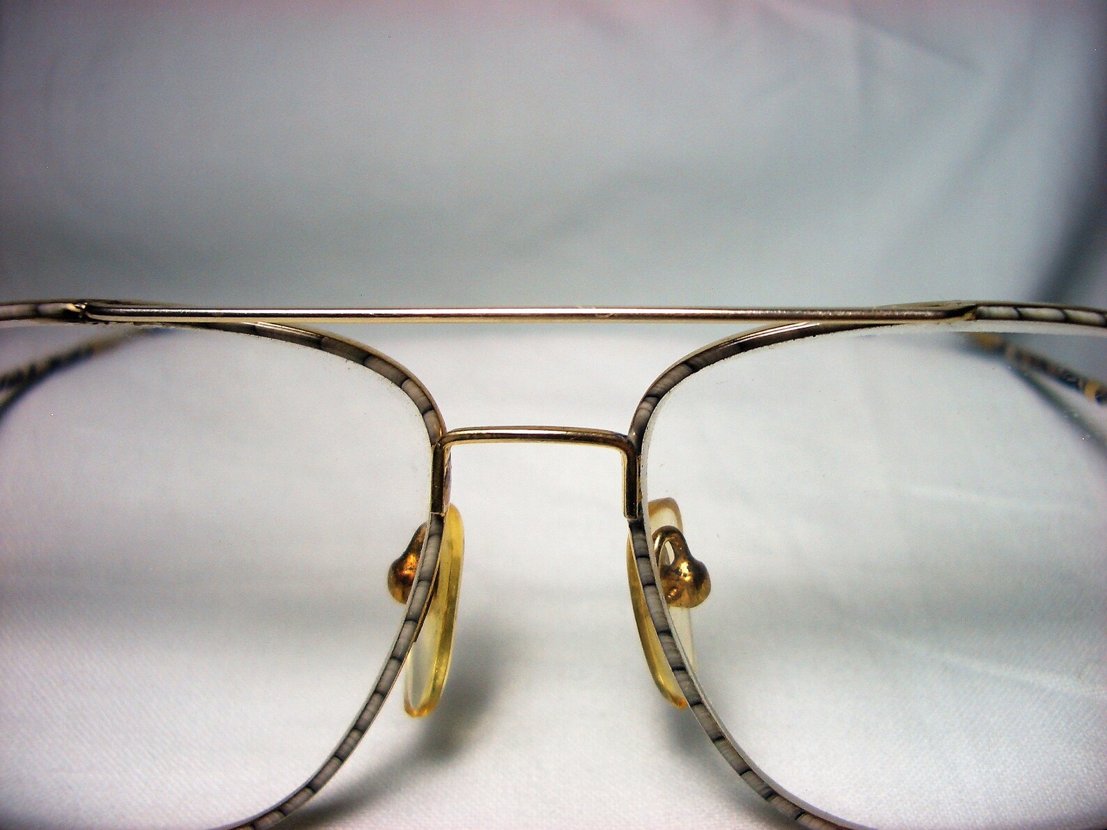 Cottet Eyeglasses Monsieur Aviator 22 Kt Gold Plated Etsy