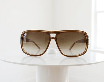 Sunglasses PAUL FRANK Ultra Aviator Mask wrap around iconic vintage rare