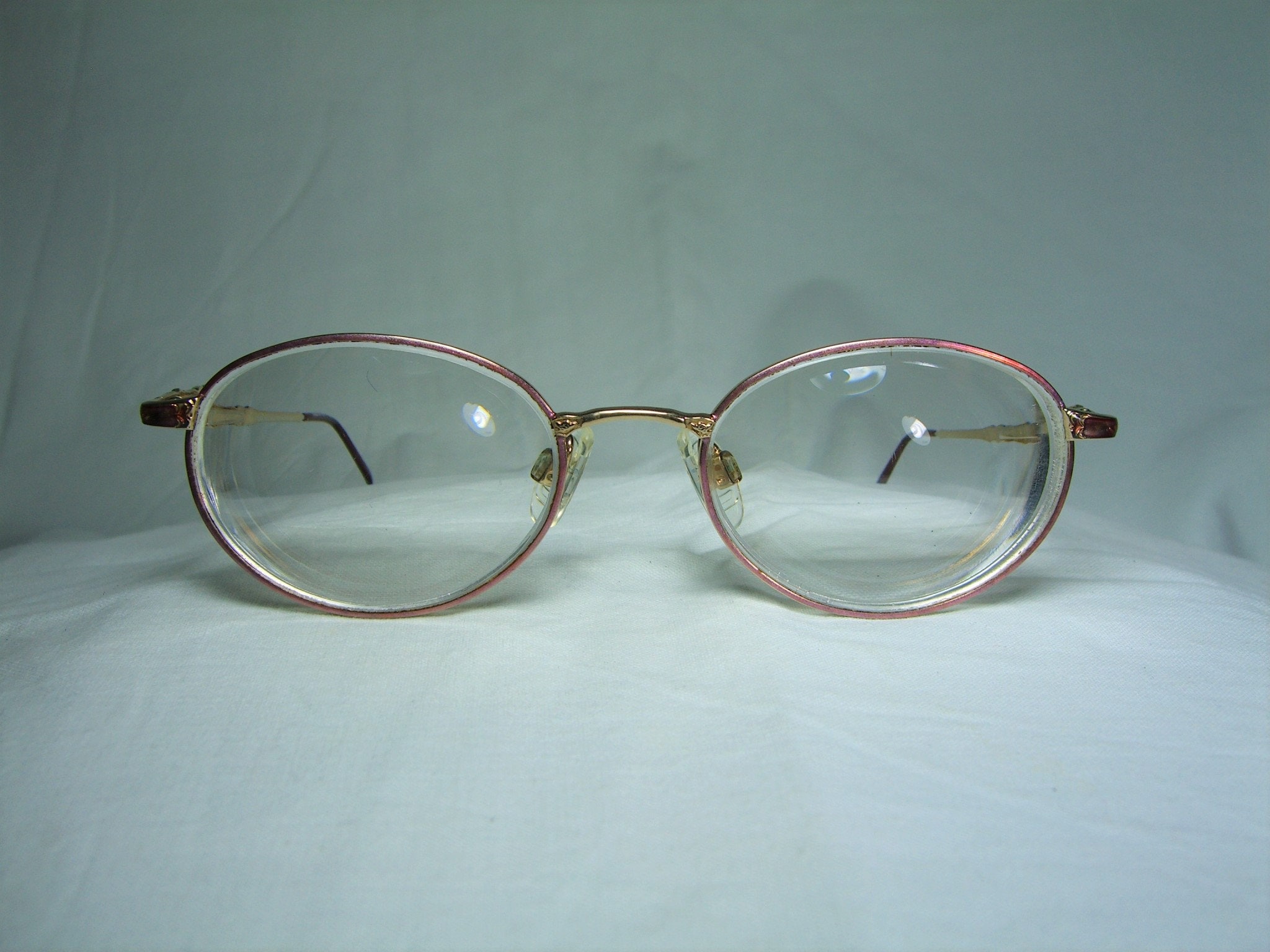 Tura, Eyeglasses, Oval, Round, Gold Plated, Women display picture 1