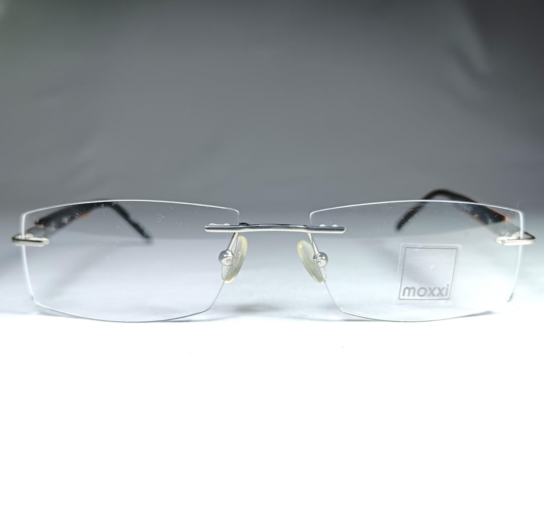 Eyeglasses, Rimless, Moxxi, Oval, Square, Titanium Alloy, Frames