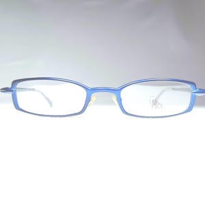 Face a Face, eyeglasses, Titanium, oval, rectangular, frames, New Old Stock, hyper vintage