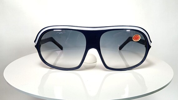 Luxury sunglasses rectangular LIO CADORE Italy ov… - image 2