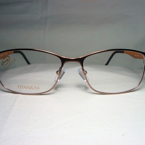 Stepper, Titanium eyeglasses, ClubMaster, oval, square, frames, men&#39;s, women&#39;s, unisex, NOS, hyper vintage