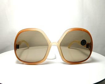 Occhiali da sole di lusso LUXOR Italia rettangolari ovali oversize Jackie O