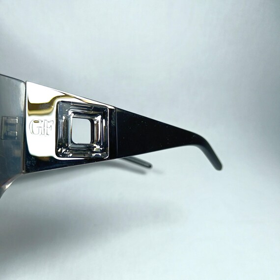Sunglasses, rectangular, Gianfranco Ferre, wrap a… - image 6