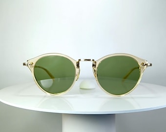 Luxury sunglasses OLIVER PEOPLES Club Master Titanium New Old Stock hyper vintage rare