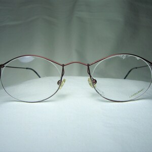 Borghesi, brillen, Titanium, ovaal, ronde, frames, mannen, vrouwen, NOS, Hyper vintage, zeer zeldzaam