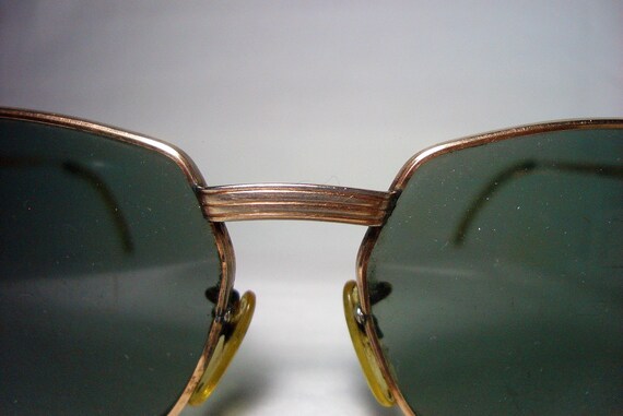 Polaroid, sunglasses, Aviator, gold plated, frame… - image 2