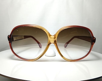 Occhiali da sole di lusso ERMOSOL Italia rettangolari ovali oversize Jackie O