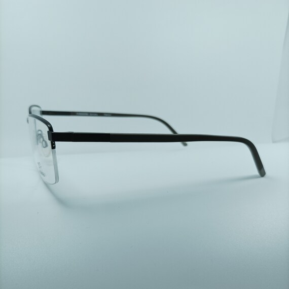 Rodenstock, eyeglasses, Titanium, half rim, squar… - image 5