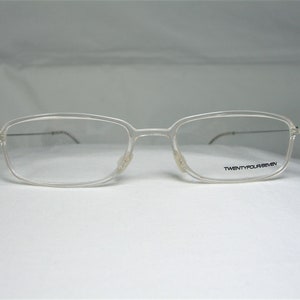 Twenty Four Seven, eyeglasses, frames, oval, square, men&#39;s, women&#39;s, NOS, super vintage, rare