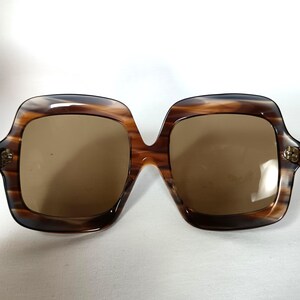 Lyxiga solglasögon rektangulära ASTOR Italien fyrkantiga överdimensionerade bild 11