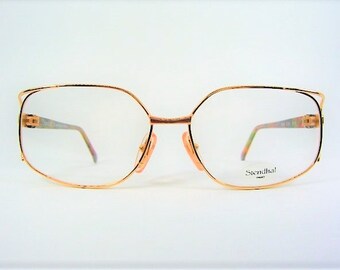 Safilo 9005/s Eyeglasses Sunglasses Frames Red Gold Vintage  display picture 2