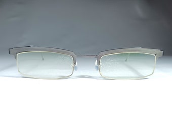 Lindberg, luxury eyeglasses, Strip Titanium, half rim, frames, square, oval, hyper vintage
