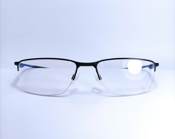 Oakley Titanium Half Rim Glasses, New Old Stock, Vintage Razor Edition