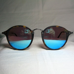 Matt Black, sunglasses, round, panto, oval,  women&#39;s, men&#39;s, unisex, hyper vintage, NOS