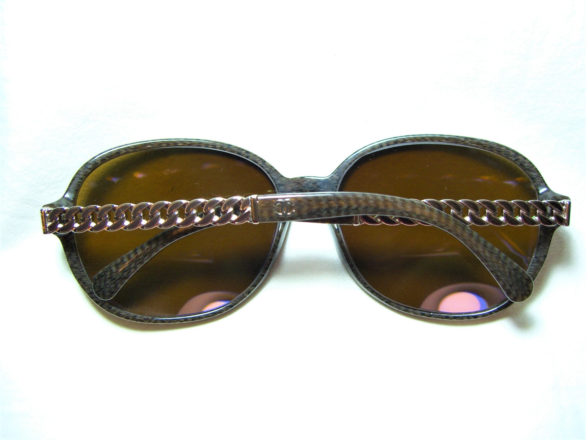 Chanel Eyeglasses Round Oval Frames Men's 